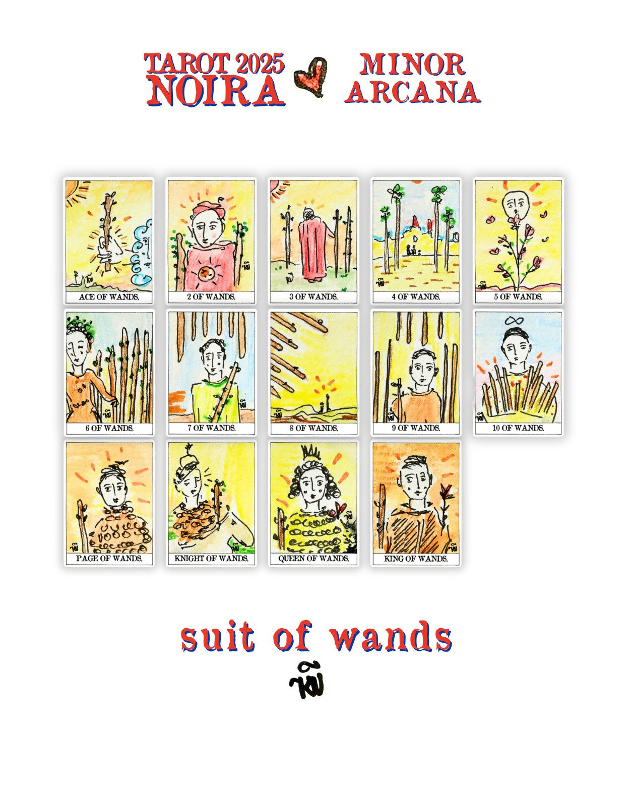 The Noira Tarot – An 81-Card Pocket Tarot Deck by Duy Khanh Vo