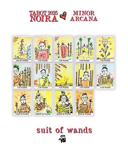 The Noira Tarot – An 81-Card Pocket Tarot Deck by Duy Khanh Vo