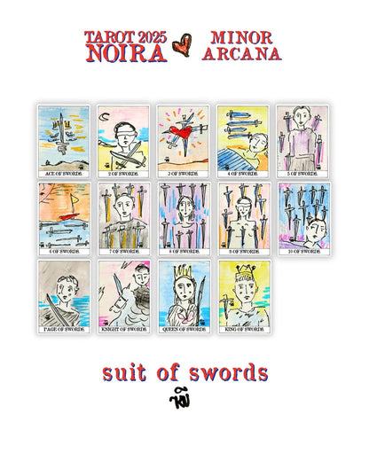 The Noira Tarot – An 81-Card Pocket Tarot Deck by Duy Khanh Vo