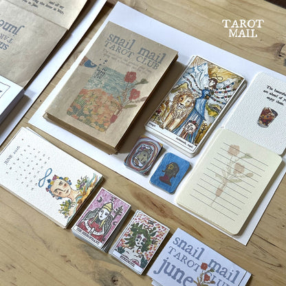 JUNE 2026 Snail Mail Club ✉️ Tarot Mail & Art Mail by Duy Khanh Vo | Handwritten Letters, Postcards, Tarot & Collectible Paper Goods