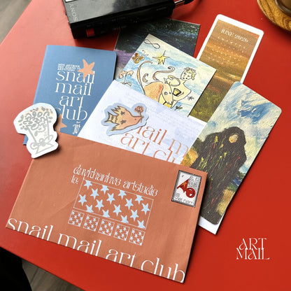 JUNE 2026 Snail Mail Club ✉️ Tarot Mail & Art Mail by Duy Khanh Vo | Handwritten Letters, Postcards, Tarot & Collectible Paper Goods