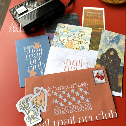 JUNE 2026 Snail Mail Club ✉️ Tarot Mail & Art Mail by Duy Khanh Vo | Handwritten Letters, Postcards, Tarot & Collectible Paper Goods