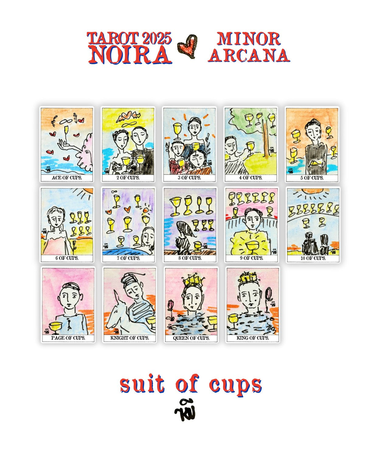 The Noira Tarot – An 81-Card Pocket Tarot Deck by Duy Khanh Vo