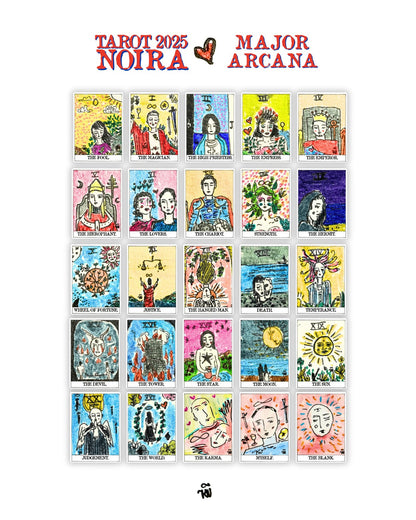 The Noira Tarot – An 81-Card Pocket Tarot Deck by Duy Khanh Vo