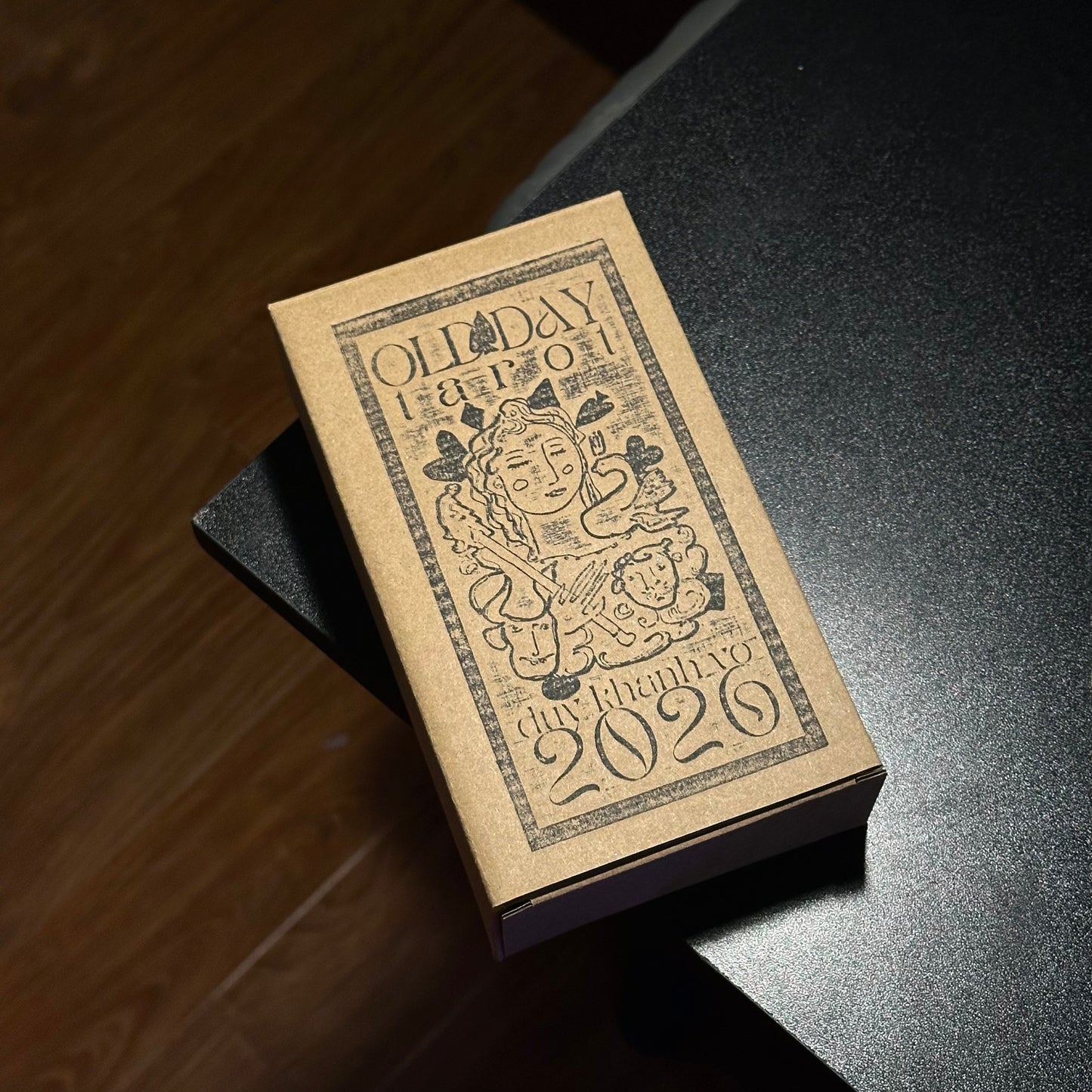 OLD DAY TAROT — Black & White Tarot Deck (82 Cards) by Duy Khanh Vo